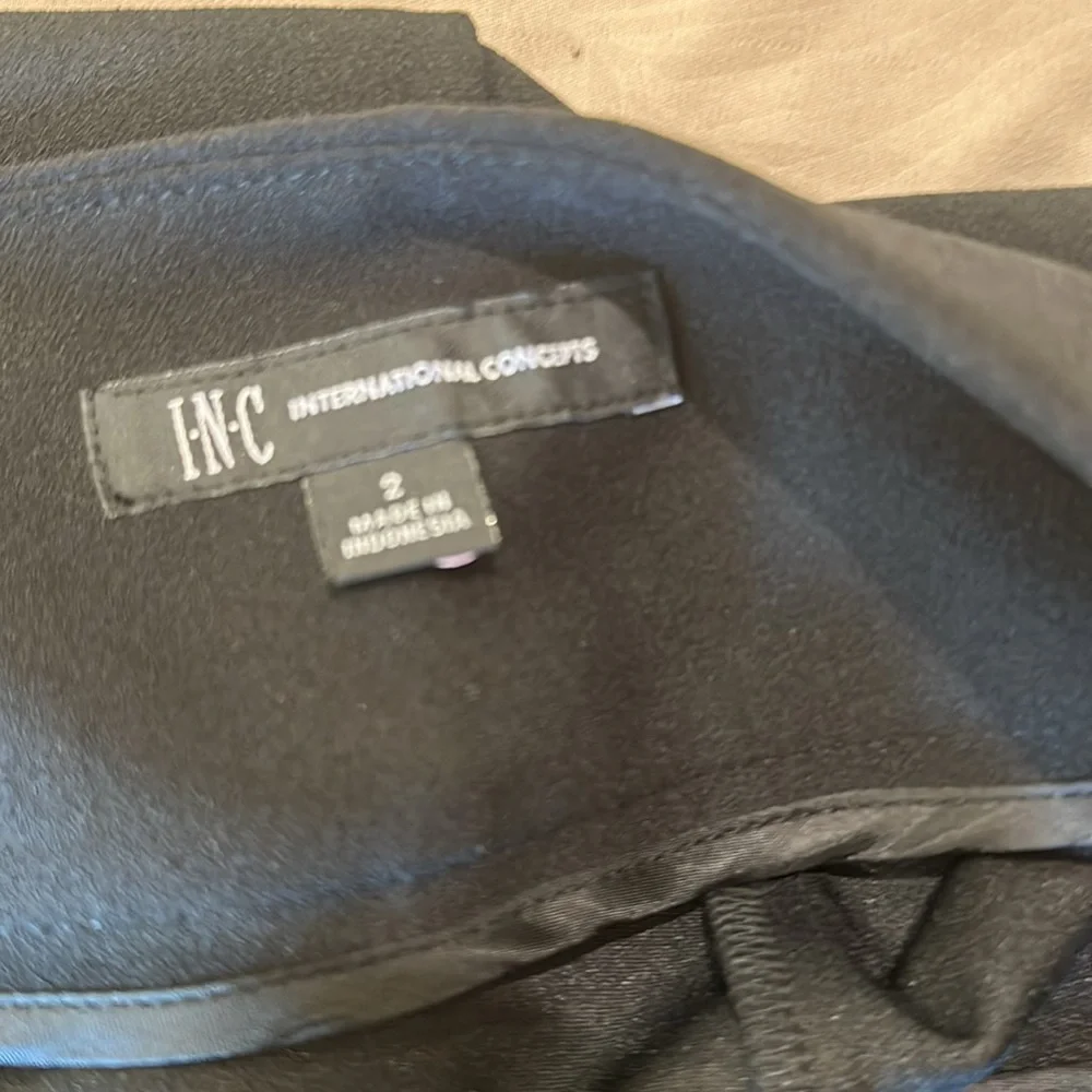 INC International Concepts dress pants.  Very nice lace detail. - Picture 5 of 8